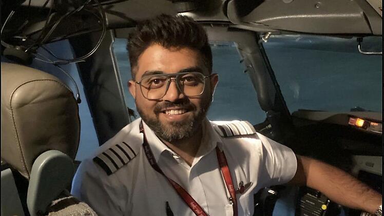 Der indische Flugkapit&auml;n Smit Machchhar