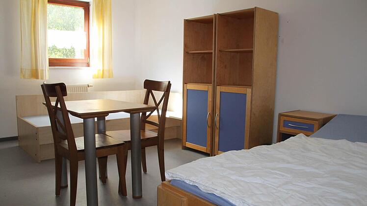 Ein Blick in die Wohnräume für jugendliche Flüchtlinge in Bad Brückenau. Foto: Ulrike Müller