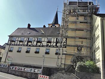 Im Torturm ist Platz für Sonderausstellungen des Heimatmuseums. Jetzt wird er restauriert.  Foto: Ellen Mützel