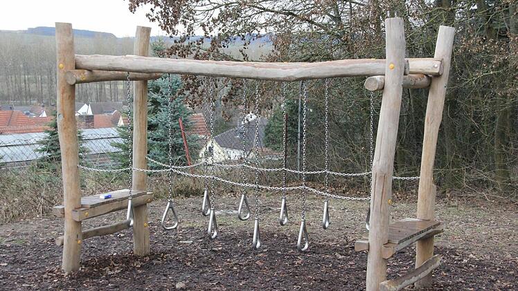 Das Klettergerüst der Schule Foto: Friedwald Schedel