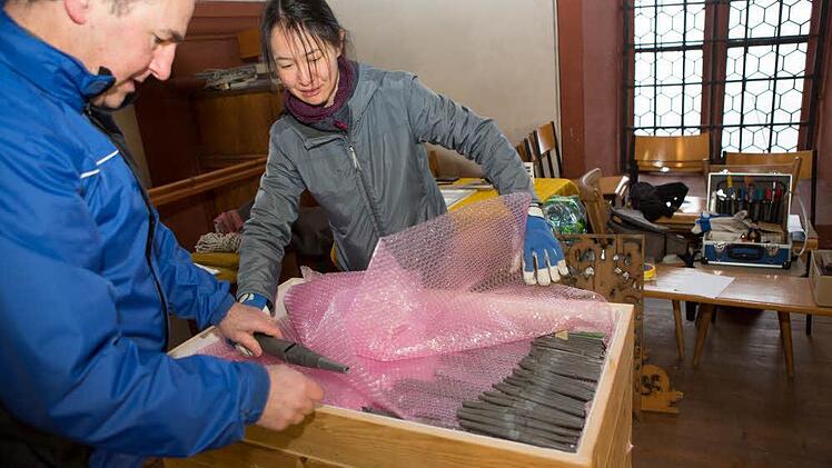 Orgel der Gügel-Kirche muss saniert werden. Foto: Barbara Herbst