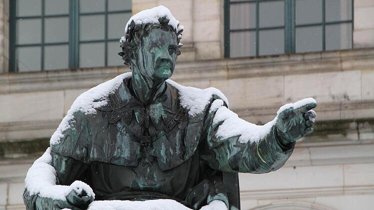 Winter im Staatsbad Bad Brückenau (Januar 2015)Foto: Ulrike Müller