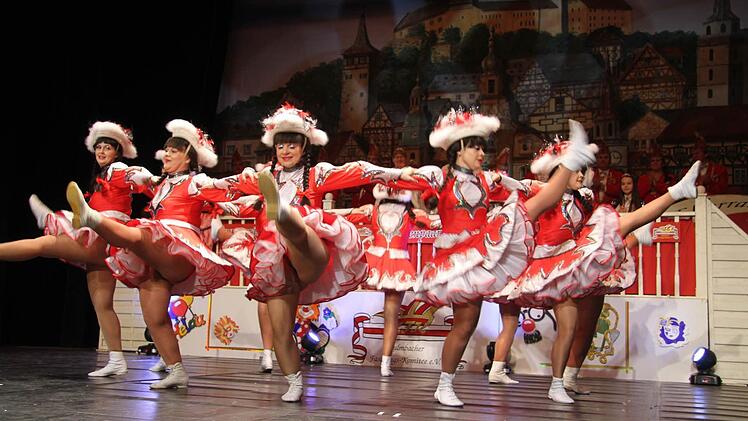 Die Prinzengarde ist das Aushängeschild des Kulmbacher Faschings Komitees. Foto: Sonja Adam
