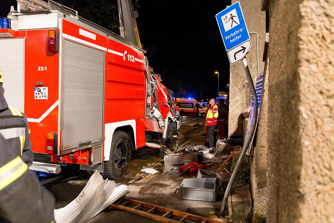 Unfall mit Feuerwehr-Auto in Coburg: Ein Toter
