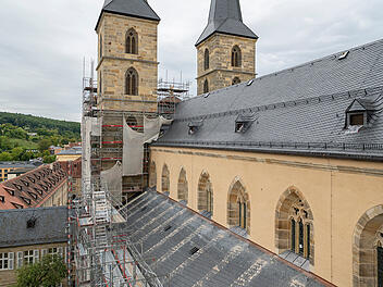 Bamberger Wahrzeichen: St. Michael bald wieder in alter Schönheit zu sehen