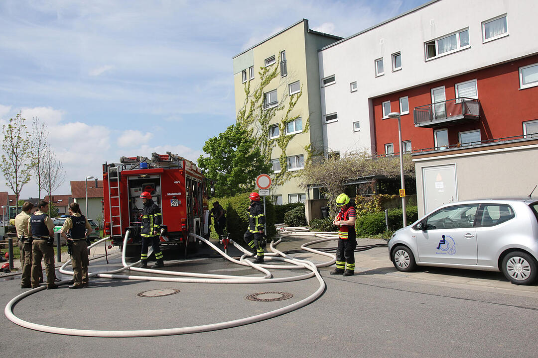 Brand in Coburg: 62-Jähriger stirbt