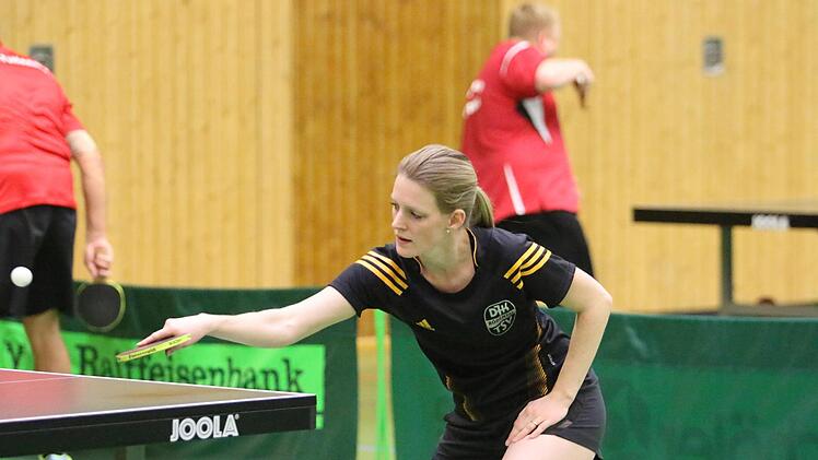 Natalie Drescher (TSV Unterlauter) gewann die A-Klasse.  Foto: Horst Marr