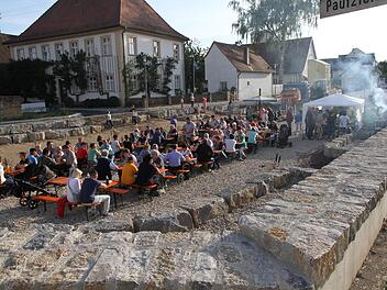 Das Fest der Pautzfelder im Weiherbett Foto: Mathias Erlwein