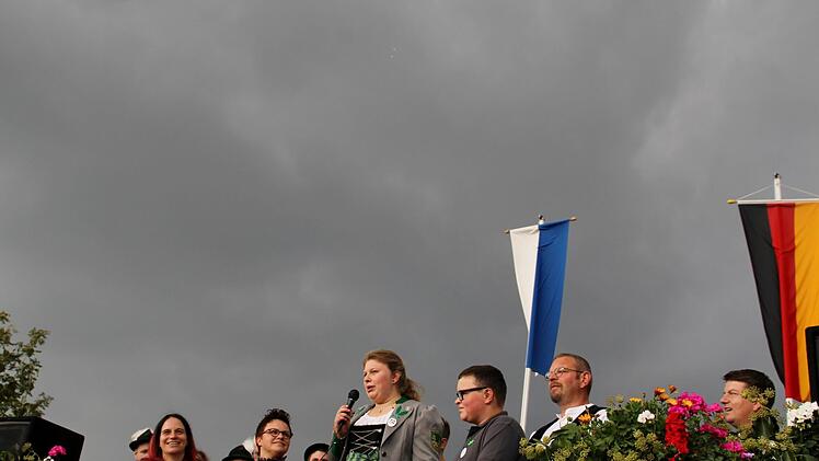 Schirmherrenfamilie Kleinhenz. Foto: Werner Vogel