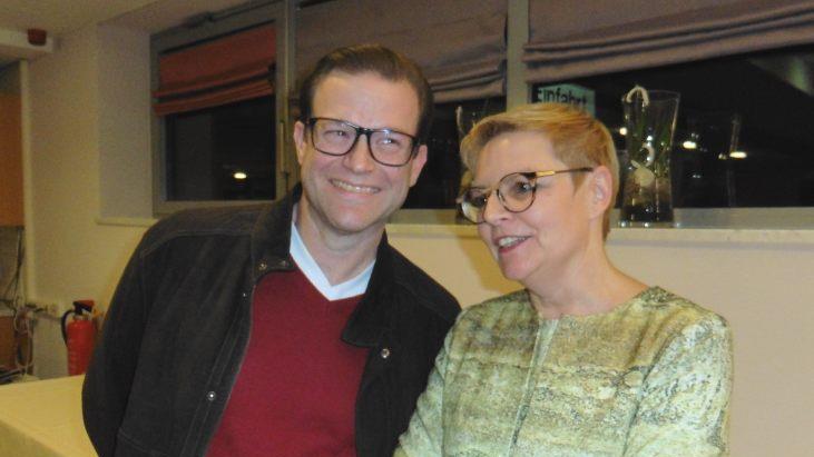 Norbert Schaub, Vorsitzender des SPD-Kreisverbands in Bad Kissingen beim Neujahrsempfang  im Burkardus Wohnpark   im Jahr 2019. Karen Pohle