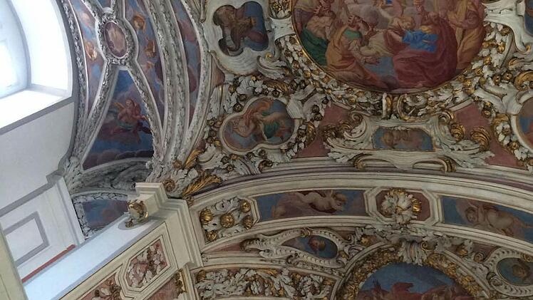 Blick in die Schlosskirche der Coburger Ehrenburg.Foto: Jochen Berger