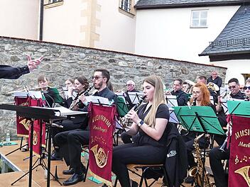 Der Musikverein Marktleugast mit Peter Weiß am Dirigentenpult präsentierte sich beim Frühlingskonzert auch nach langer Pause als ein überragendes Orchester.