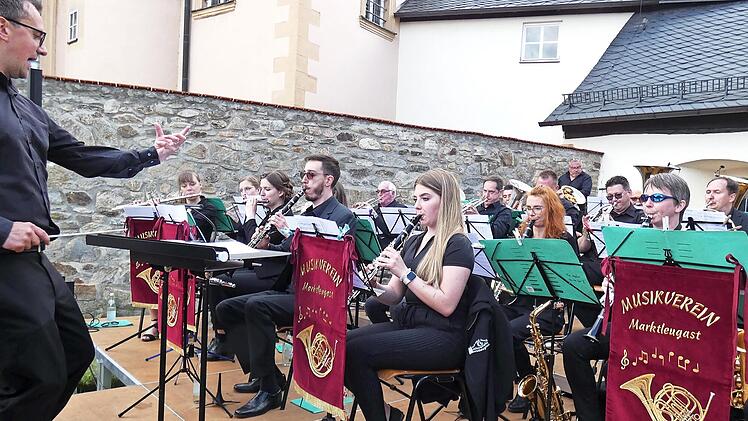 Der Musikverein Marktleugast mit Peter Weiß am Dirigentenpult präsentierte sich beim Frühlingskonzert auch nach langer Pause als ein überragendes Orchester.