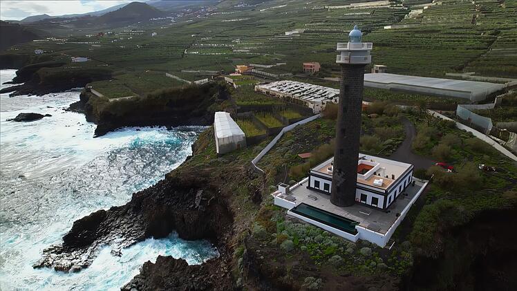 Der Faro de Punta Cumplid ist der &auml;lteste Leuchtturme La Palmas und dient gleichzeitig als Luxusresort.