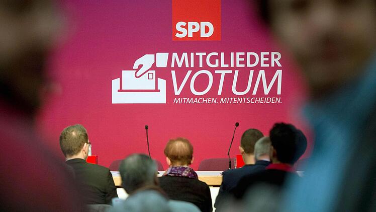 Die SPD-Mitglieder entscheiden darüber, ob eine Große Koalition zu Stande kommt. Foto: archiv/dpa