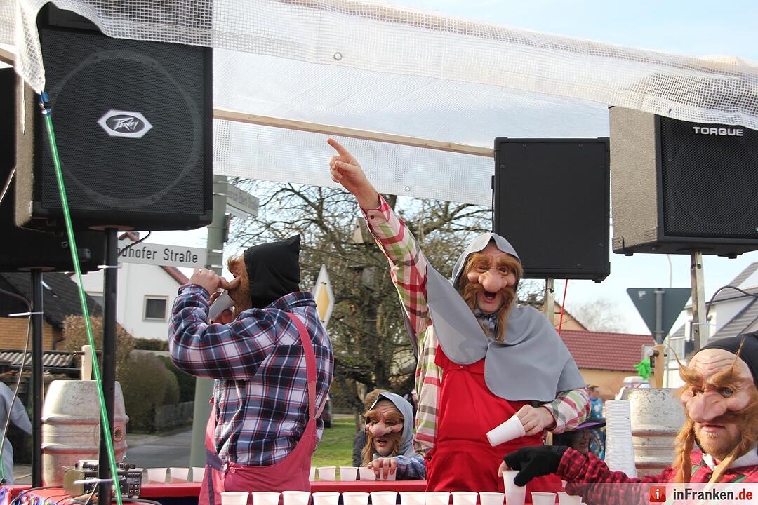 Faschingszug Oberhaid 2016