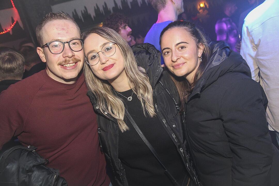 Partystimmung an Heiligabend