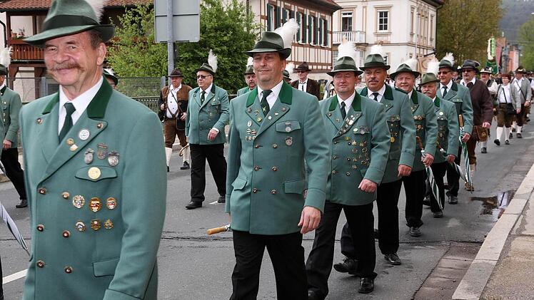 Festzug der Böllerschützen