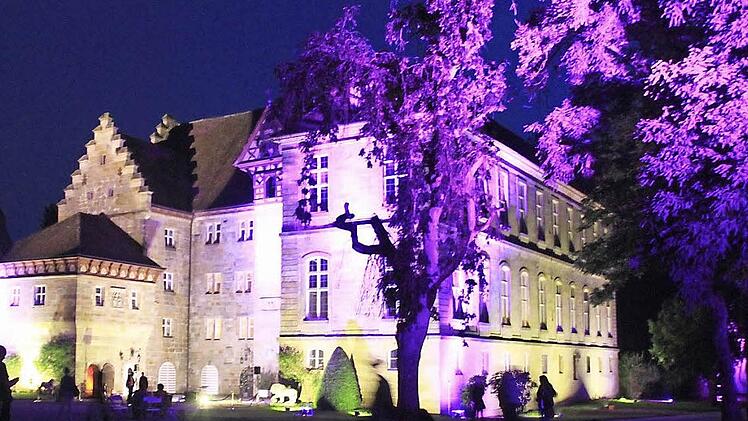 So präsentierte sich das schmucke Schloss bei der Musikfest-Premiere Anfang September. Foto: Birgit Kestel