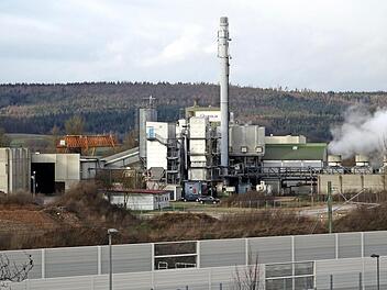 Das Bio- und Holzheizkraftwerk in Zapfendorf Foto: Johannes Michel