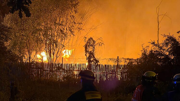 Waldbrand in N&uuml;rnberg