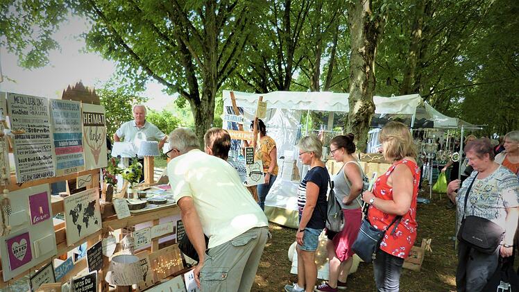 Impressionen von der Kunst- und Gartenmesse. Foto: Werner Reißaus