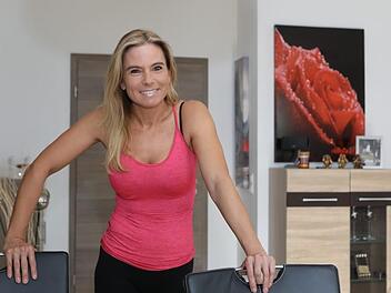 Germaine Schmitt ist bereit für das Miss-Germany-50-plus-Finale. Foto: Barbara Herbst