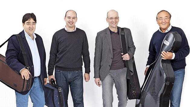 Das Bamberger Streichquartett ist Stammgast im Kaisersaal von Kloster Banz Foto: pr