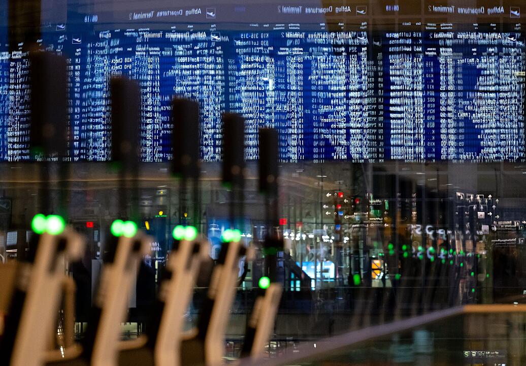 Streik bei der Lufthansa - M&uuml;nchen