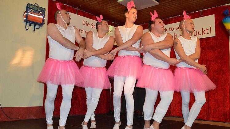 Faschingssitzung 2016 beim FC Poppenlauer. Foto: Annette Warmuth