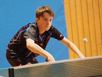 Simon Fritz vom TSV Ebersdorf sicherte sich Platz 1 bei den Jungen 18. Foto: Hans Franz