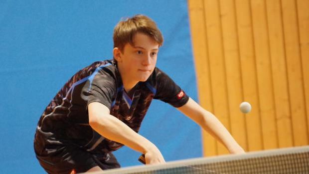 Simon Fritz vom TSV Ebersdorf sicherte sich Platz 1 bei den Jungen 18. Foto: Hans Franz