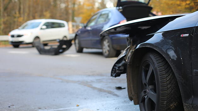 Autounfall, Verkehrsunfall, Unfall