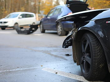 Autounfall, Verkehrsunfall, Unfall