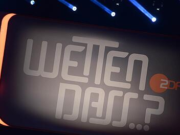 Das waren noch Zeiten, als Wetten, dass... im Fernsehen lief. Foto: Hendrik Schmidt/dpa