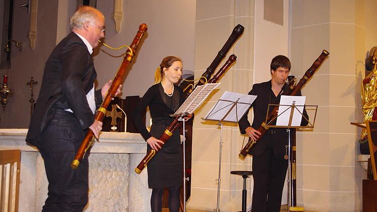 Klaus Hubmann, Sandra Frey, Sebastian Redolfi (Grazer Barockfagotte)