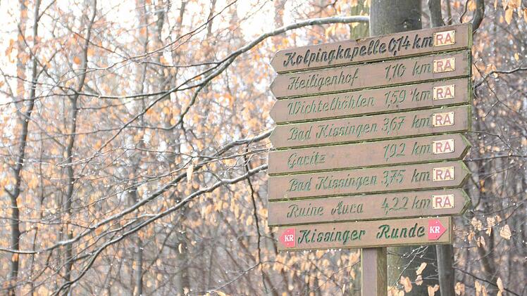 Durch das Gebiet führen viele Kissinger Wanderwege. Foto: Carmen Schmitt