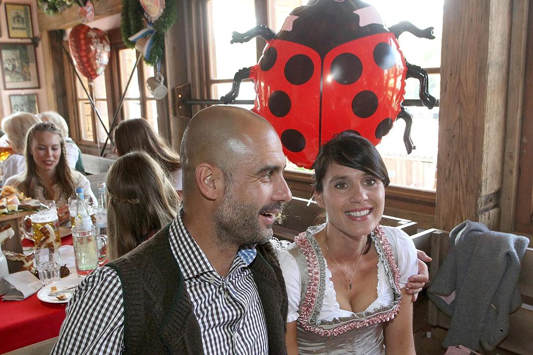 Wiesn-Besuch des FC Bayern München