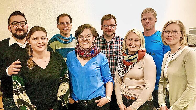 Das Bild zeigt von links: Ercan Cinar, Anja Reißig-Cinar, Oliver See, Anna See, Uwe Thoma, Anna-Lena Neubauer, Kai Jungkunz und Diana Vetter Foto: privat