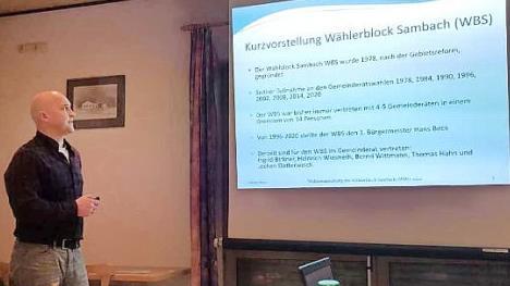 Jochen Dotterweich stellte die Gruppierung vor. Foto: privat