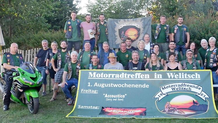 Die Motorradfreunde laden zum 25. Jubiläumstreffen nach Welitsch ein. Foto: K.- H. Hofmann