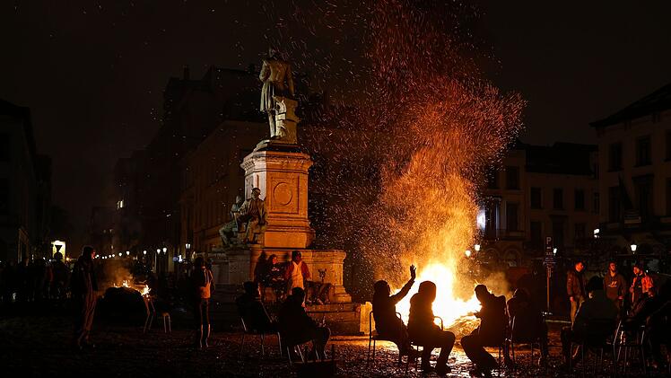 Bauernproteste in Belgien