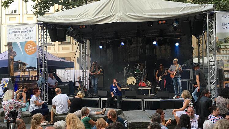 Die Band "Second Try" riss am Gabelmann die Zuhörer mit. Foto: Michael Memmel