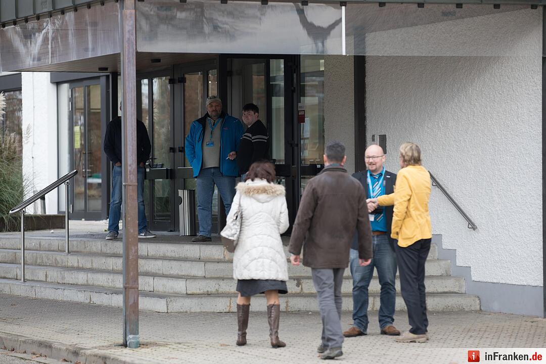 Demonstration gegen AfD-Veranstaltung in Gunzenhausen