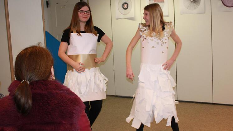 Die Realschüler hatten Spaß an ihrer Modenschau.K. Becht