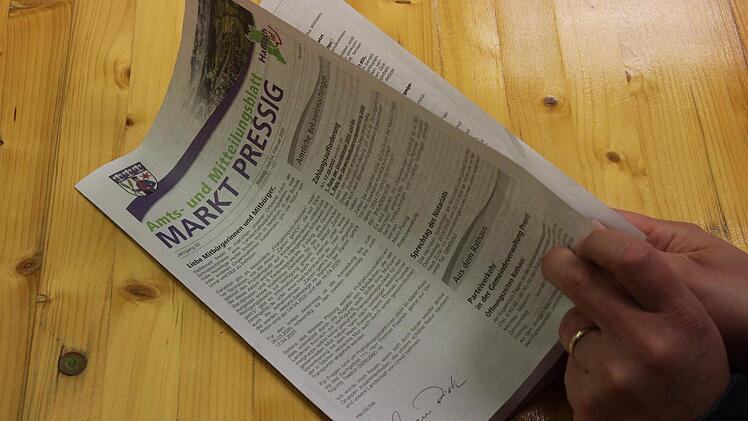 Welche Wahlwerbung darf auf welche Weise ins Gemeindeblatt? Foto: Cindy Dötschel