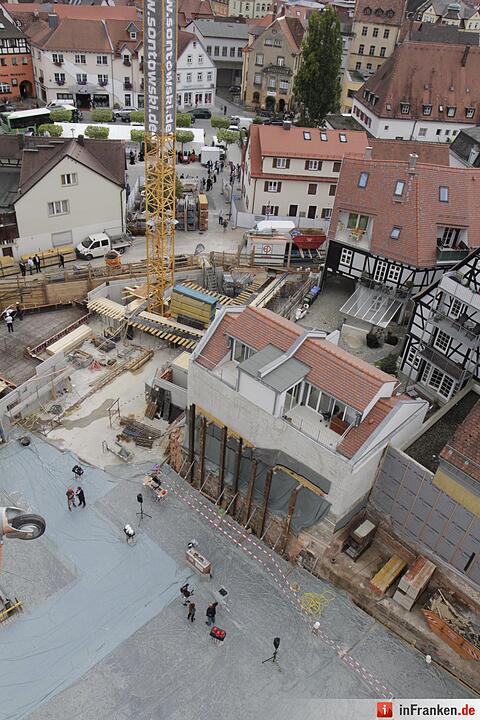 Forchheim: Brauhaus Grundsteinlegung
