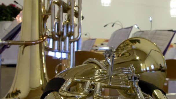 Der Posaunenchor St. Moriz gastierte in der Johanneskirche.Foto: Albert Höchstädter