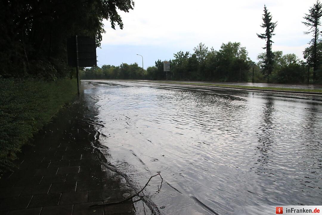 Massive Schäden nach Sturm in Bamberg