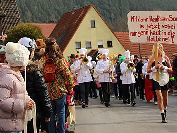 Faschingszug in Steinach. Foto: Benedikt Borst